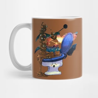 Aquarius poop Mug